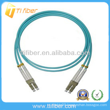 High quality LC-LC OM3 Duplex Fiber optic patch cord